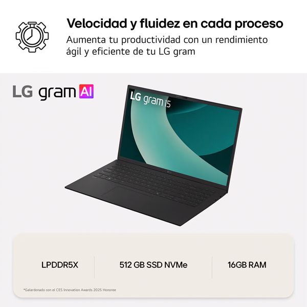 LG Gram 15Z80T | AMD Ryzen AI 5 - 340