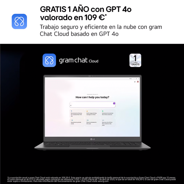 LG Gram 16Z90T | Intel Core Ultra 7 - 255H