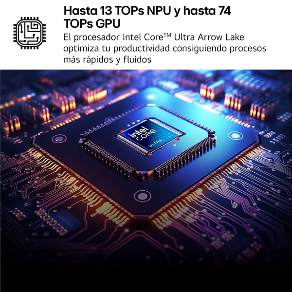 LG Gram 16Z90T | Intel Core Ultra 7 - 255H