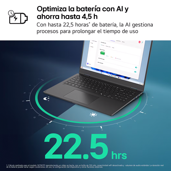 Portátil LG Gram 16ZD90T | Intel Core Ultra 7 - 255H