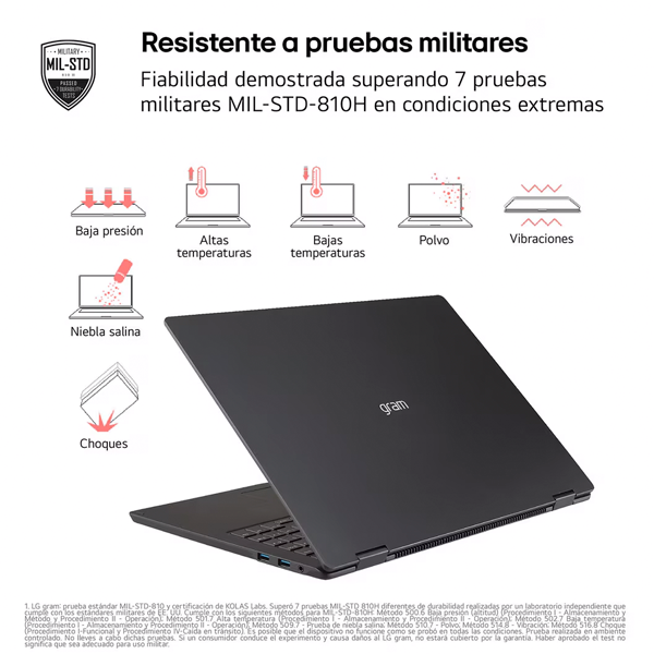 Portátil LG Gram 16ZD90T | Intel Core Ultra 7 - 255H