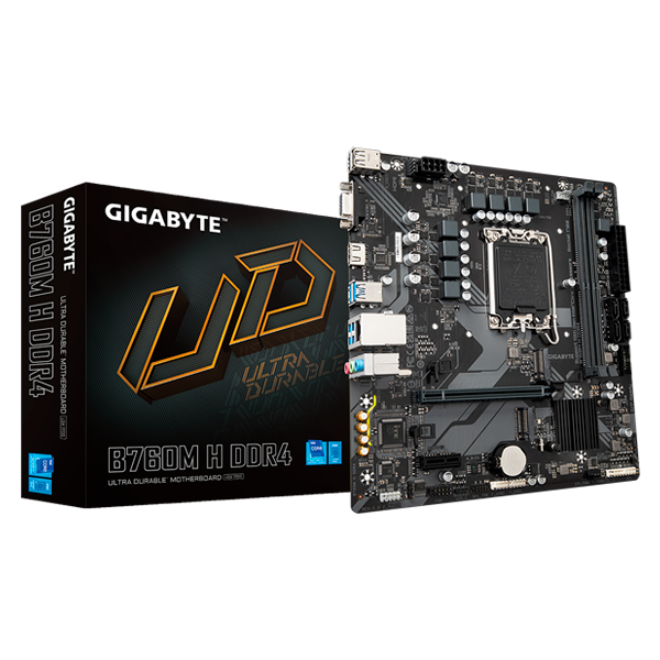 Gigabyte B760M H Micro ATX | socket 1700 | DDR4