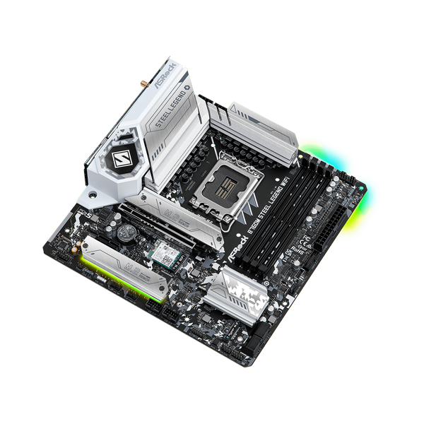 ASRock B760M Steel Legend Micro ATX | Socket 1700 | DDR5