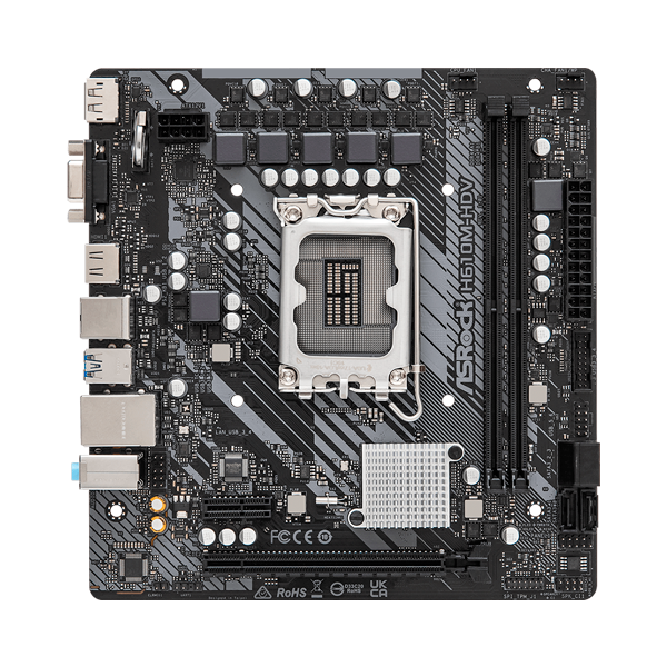 ASRock H610M-HDV Micro ATX | Socket 1700 | DDR4