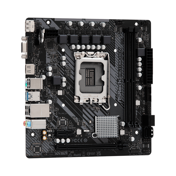 ASRock H610M-HDV Micro ATX | Socket 1700 | DDR4