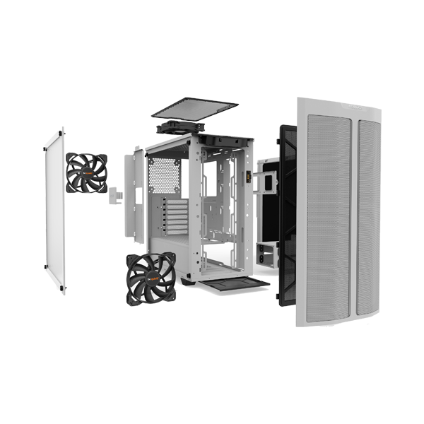 BeQuiet! Pure Base 500DX Blanco | Semitorre ATX