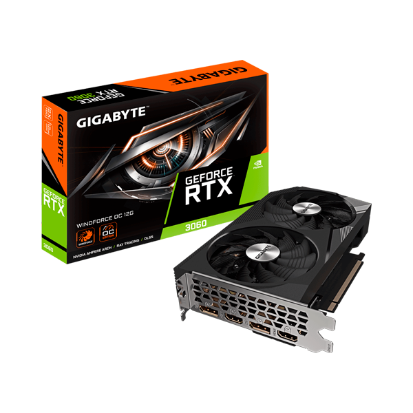 Gigabyte GeForce RTX 3060 WindForce OC | 12GB GDDR6