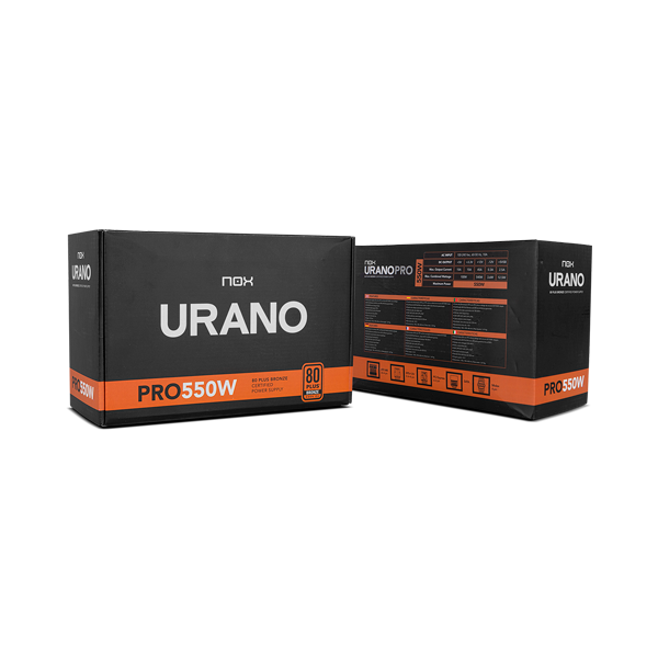 Nox Urano Pro | 550W 80+ Bronze