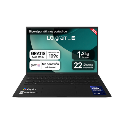 LG Gram 16Z90T | Intel Core Ultra 7 - 255H