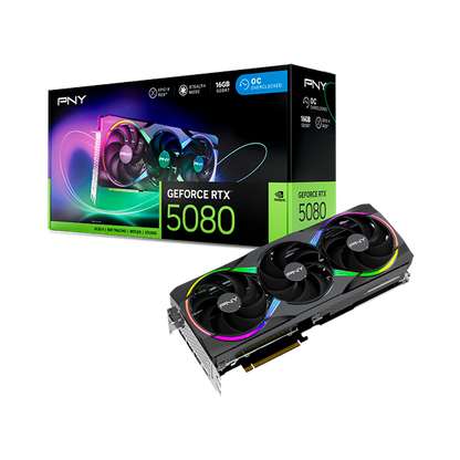 PNY GeForce RTX 5080 ARGB OC | 16GB GDDR7
