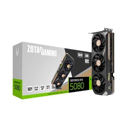 Zotac GeForce RTX 5080 SOLID CORE OC | 16GB GDDR7