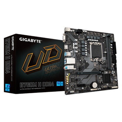 Gigabyte B760M H Micro ATX | socket 1700 | DDR4
