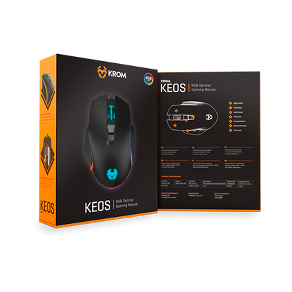 Krom Keos RGB Rainbow | 6400DPI | USB