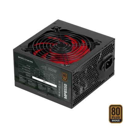 Mars Gaming MPB550SI | 550W 80+ Bronze