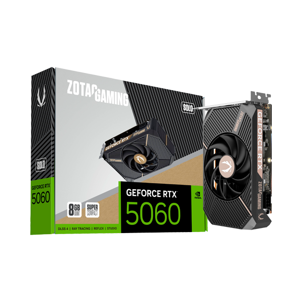 Zotac RTX 5060 SOLO | 8GB GDDR7