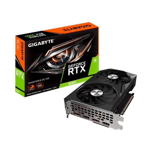 Gigabyte GeForce RTX 3060 WindForce OC | 12GB GDDR6