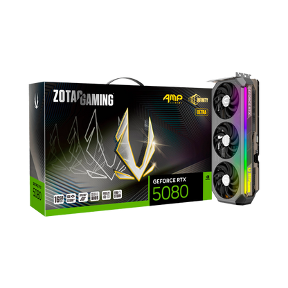 Zotac GeForce RTX 5080 AMP Extreme INFINITY ULTRA | 16GB GDDR7