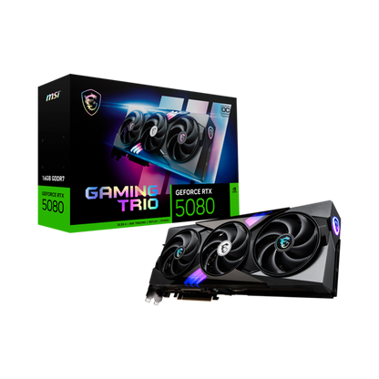 MSI GeForce RTX 5080 16G Trio OC | 16GB GDDR7