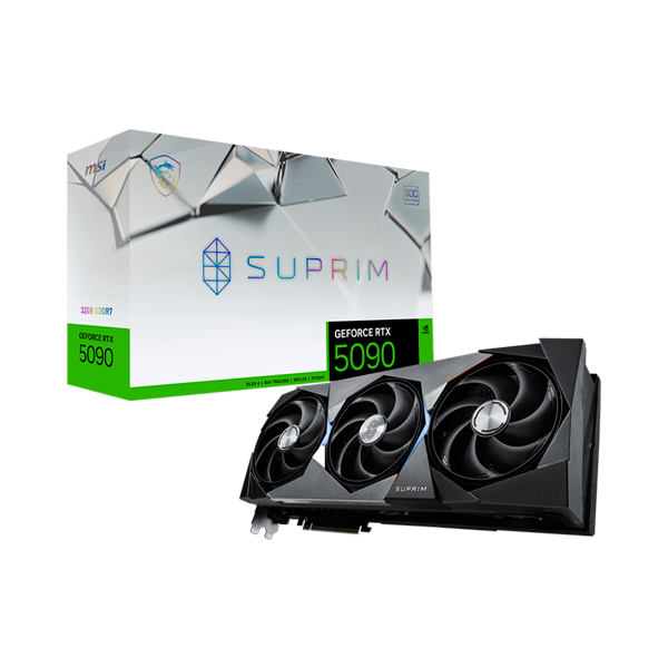 MSI GeForce RTX 5090 32G Suprim SOC | 32GB GDDR7