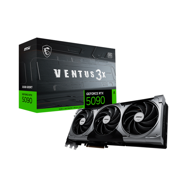 MSI GeForce RTX 5090 32G Ventus 3X OC | 32GB GDDR7